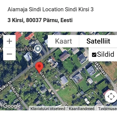 Apartament Aiamaja Sindi Location Sindi Kirsi 3 *